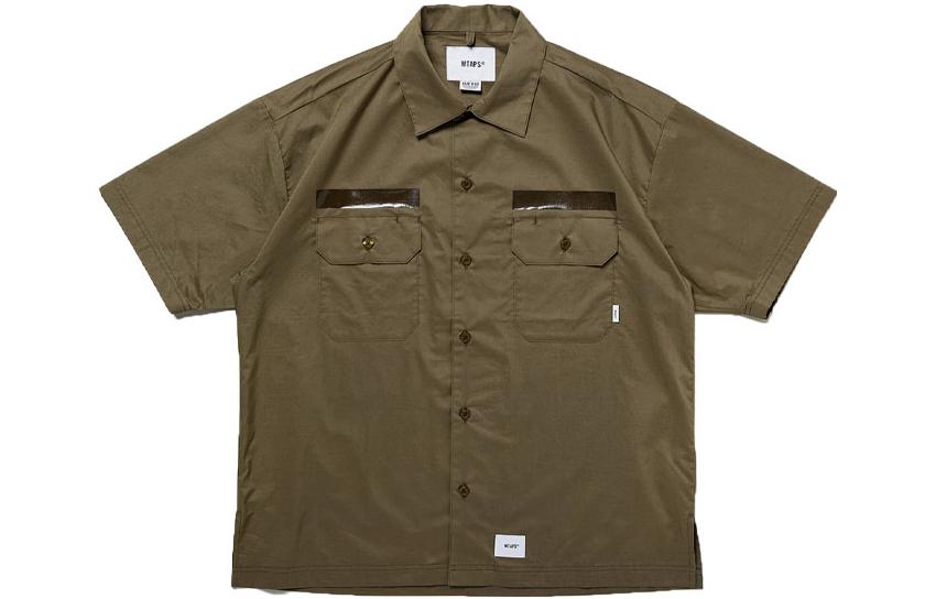 WTAPS Мужская рубашка коричневого цвета
WTAPS Мужская рубашка коричневого цвета