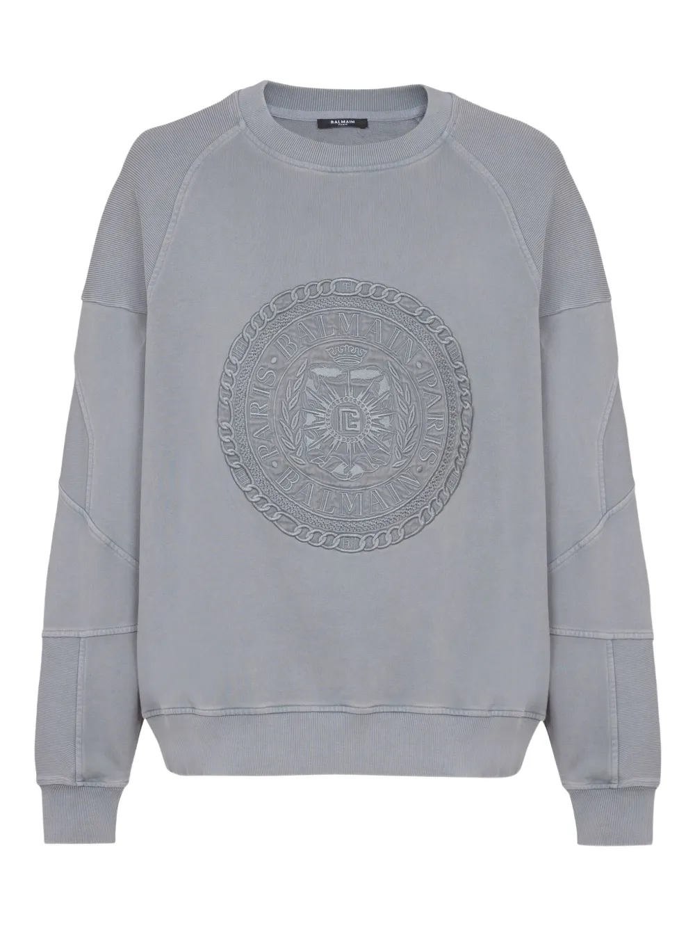 Толстовка с вышивкой BALMAIN, серый
Толстовка с вышивкой BALMAIN, серый