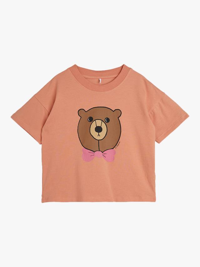 Детская хлопковая футболка с медвежонком с коротким рукавом Mini Rodini, Pink
Детская хлопковая футболка с медвежонком с коротким рукавом Mini Rodini, Pink