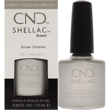 CND Shellac Silver Chrome 7,3 мл 0,25 жидких унций.
CND Shellac Silver Chrome 7,3 мл 0,25 жидких унций.