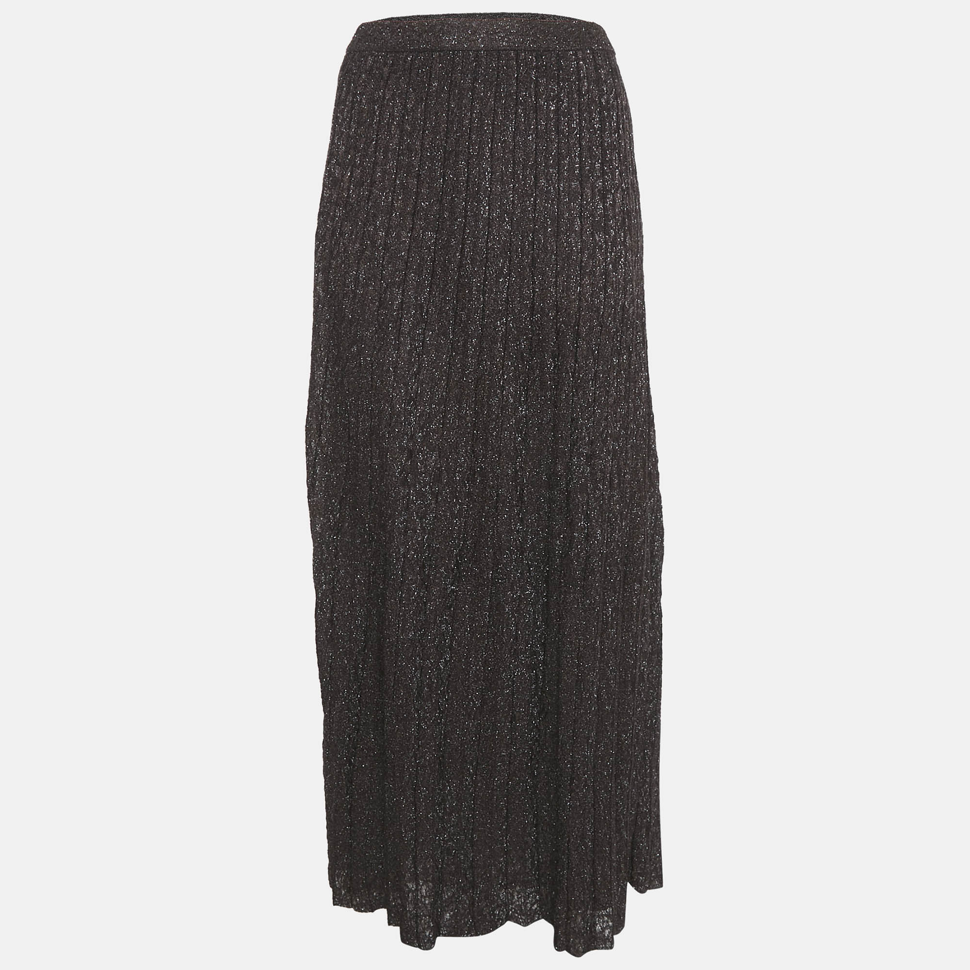 M Missoni Длинная юбка Missoni фиолетового цвета из люрекса
M Missoni Длинная юбка Missoni фиолетового цвета из люрекса