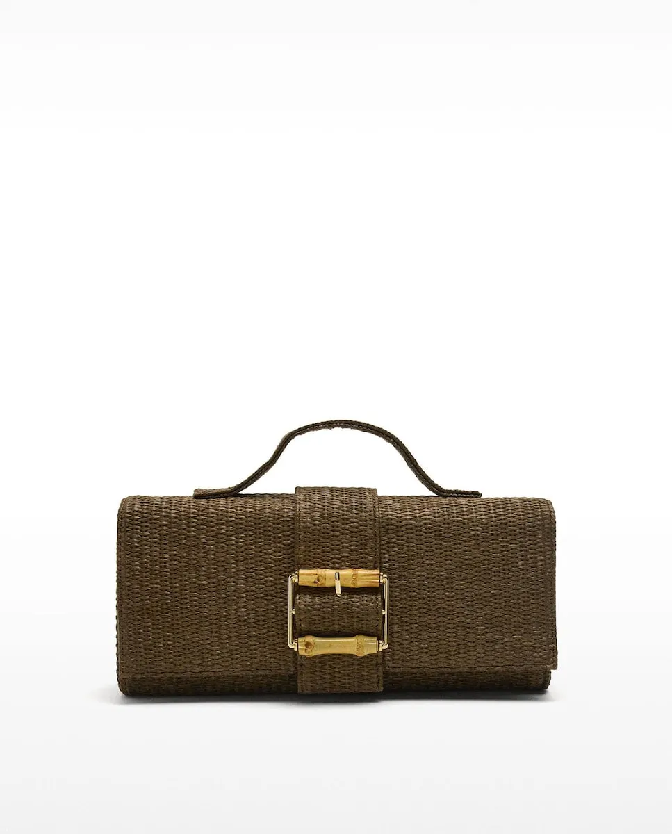 Сумка вечерняя трансформирующаяся в сумку через плечо эффект рафии с магнитной застежкой гладкая Parfois, темно-коричневый
Сумка вечерняя трансформирующаяся в сумку через плечо эффект рафии с магнитной застежкой гладкая Parfois, темно-коричневый