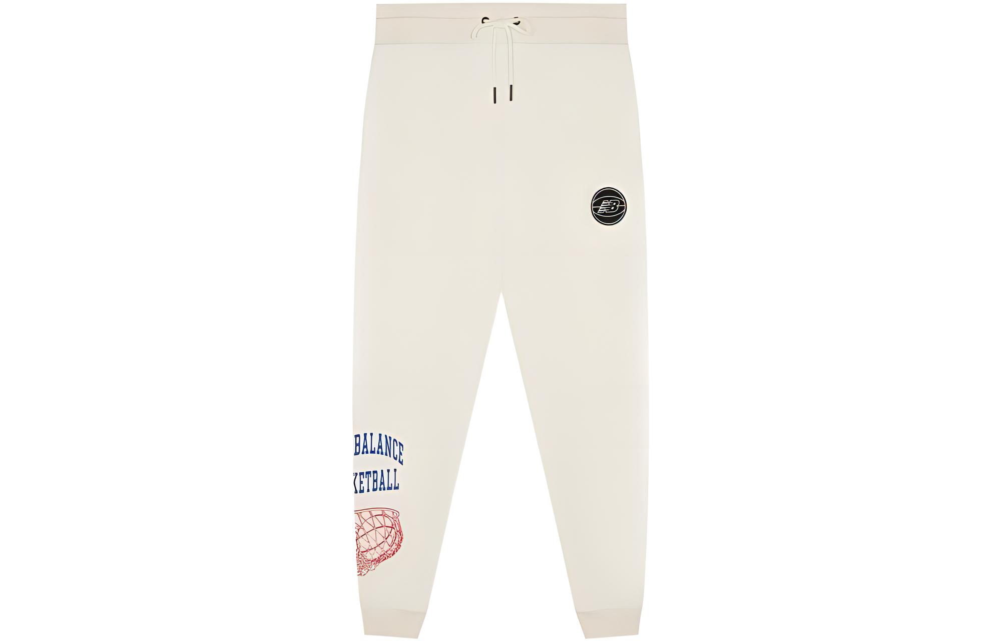 Вязаные спортивные штаны мужские цвета кэшью New Balance 
Вязаные спортивные штаны мужские цвета кэшью New Balance