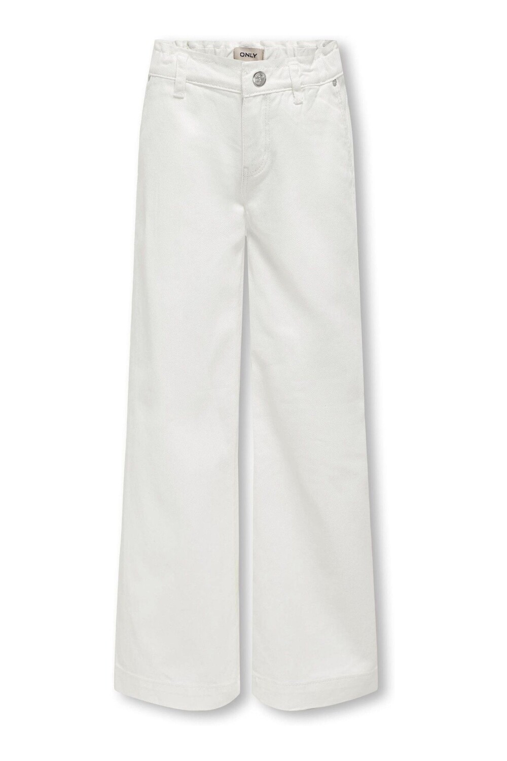 Широкие джинсы с регулируемой талией Only, белый 
Широкие джинсы с регулируемой талией Only, белый