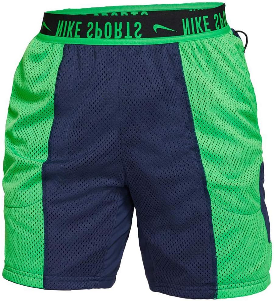 Мужские двусторонние тренировочные шорты Nike CJ7645-410, Blue/Green
Мужские двусторонние тренировочные шорты Nike CJ7645-410, Blue/Green