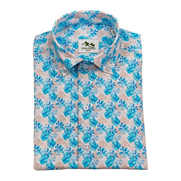 Рубашка с коротким рукавом из хлопка с тропическим принтом Wear Sierra
Рубашка с коротким рукавом из хлопка с тропическим принтом Wear Sierra