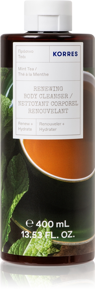 Освежающий гель для душа с мятным чаем Korres, 400 мл
Освежающий гель для душа с мятным чаем Korres, 400 мл