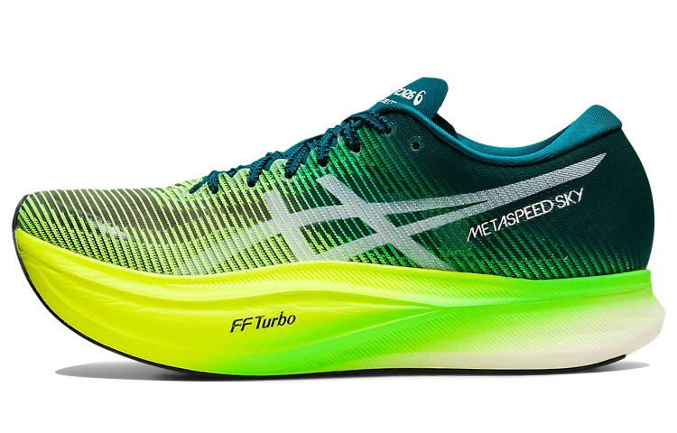 ASICS Metaspeed Sky+ Velvet Pine Safety Желтый
ASICS Metaspeed Sky+ Velvet Pine Safety Желтый