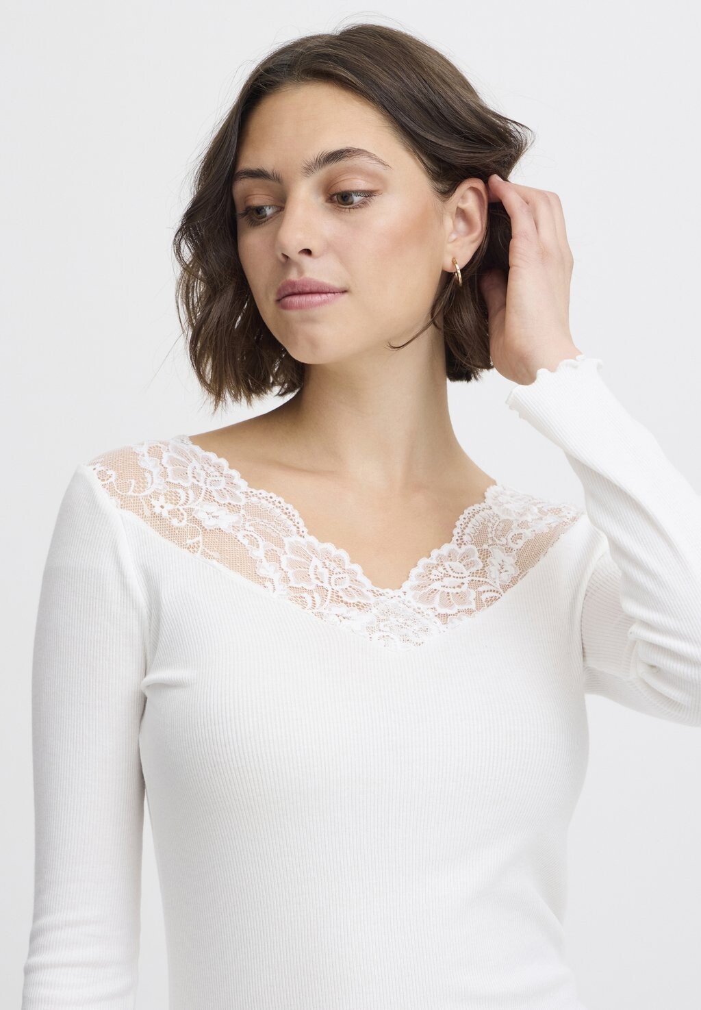 Топ с длинными рукавами HIZAMOND TEE Fransa, белый
Топ с длинными рукавами HIZAMOND TEE Fransa, белый