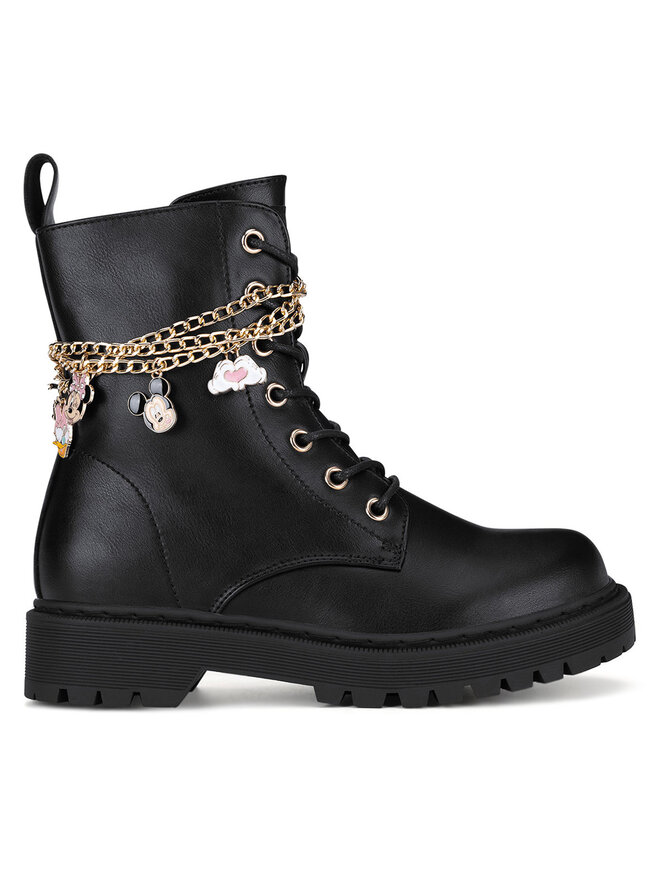 Туфли на шнуровке AW24-142DSTC Mickey&Friends, черный 
Туфли на шнуровке AW24-142DSTC Mickey&Friends, черный