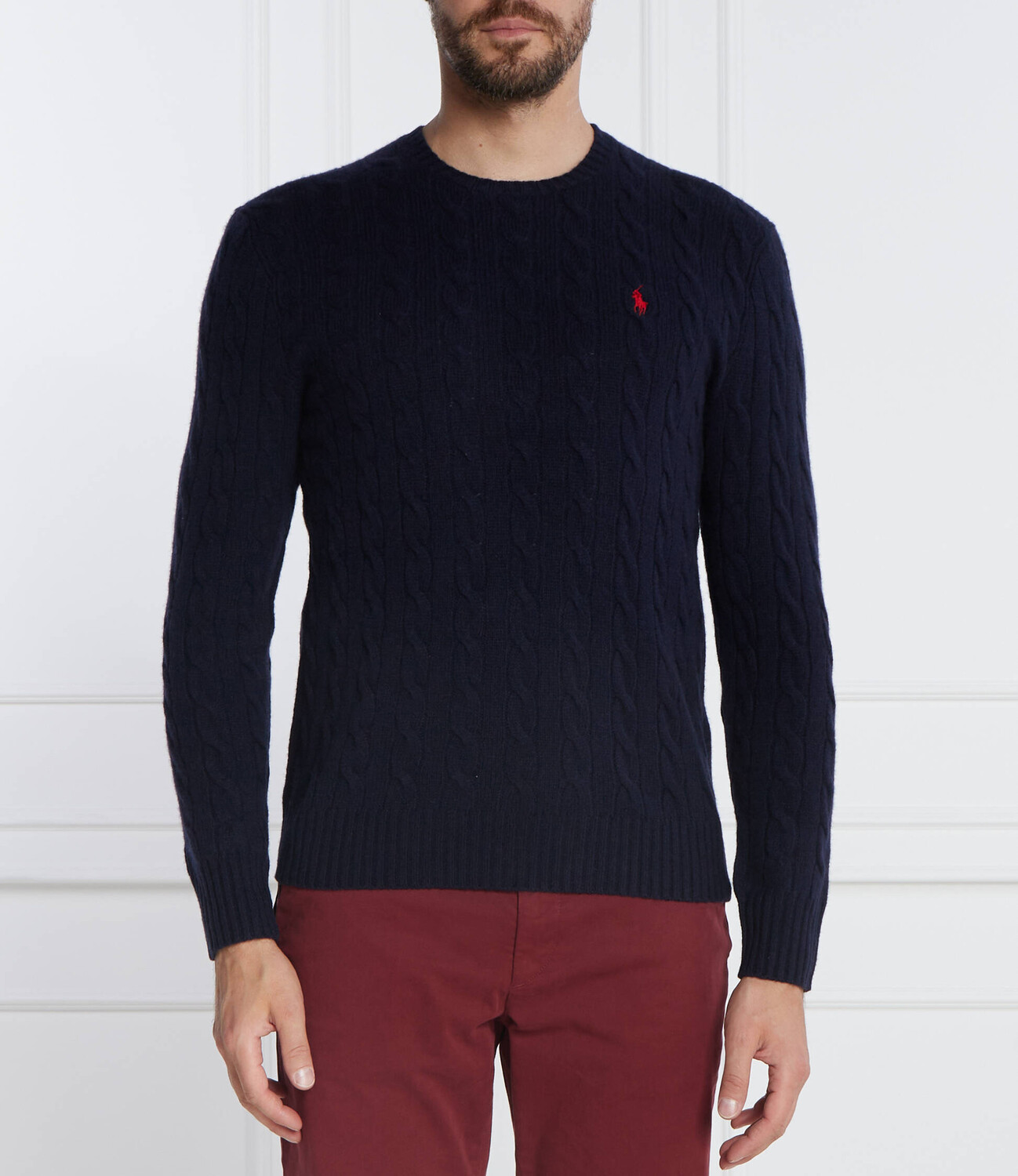 Свитер из шерсти POLO RALPH LAUREN Slim Fit, темно-синий
Свитер из шерсти POLO RALPH LAUREN Slim Fit, темно-синий