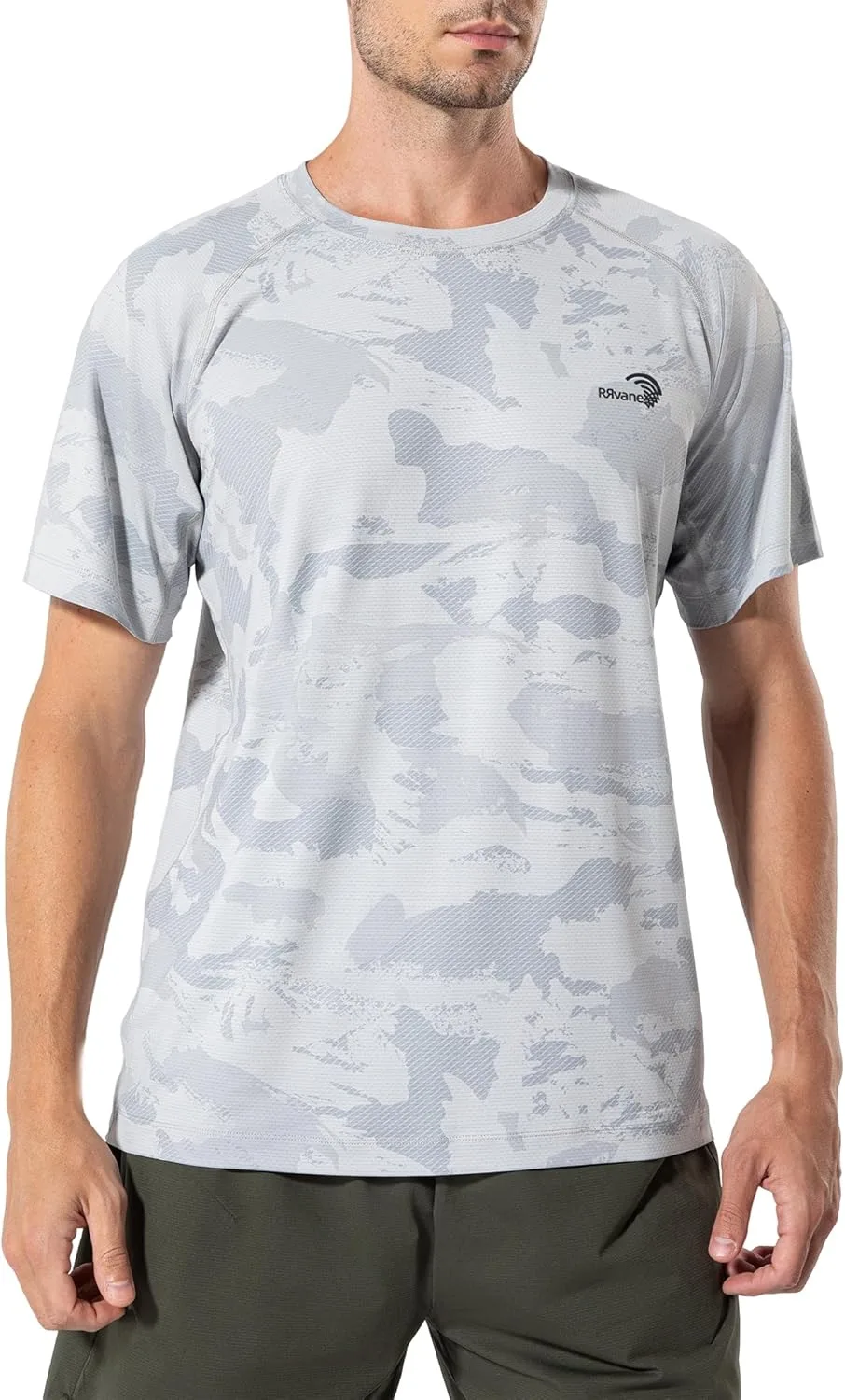 Мужская футболка с камуфляжным принтом, быстросохнущая, с коротким рукавом RRvane
Мужская футболка с камуфляжным принтом, быстросохнущая, с коротким рукавом RRvane