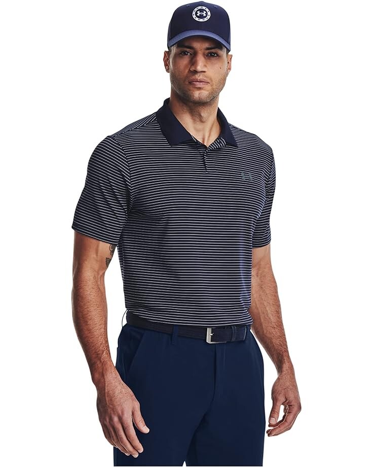 Поло Under Armour Golf Performance 3.0 Novelty, цвет Midnight Navy/White/Pitch Gray
Поло Under Armour Golf Performance 3.0 Novelty, цвет Midnight Navy/White/Pitch Gray