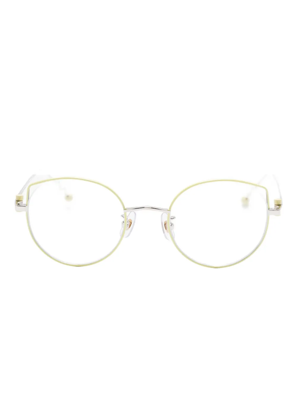 Очки Norah с узором зигзаг Megane and Me, желтый
Очки Norah с узором зигзаг Megane and Me, желтый