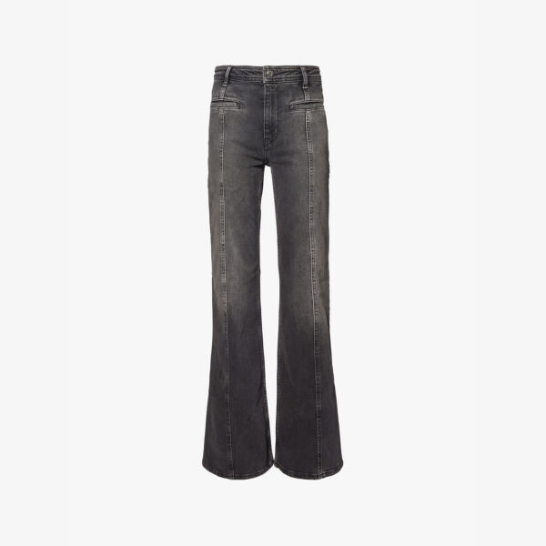 Джинсы Firecracker облегающего кроя из эластичного денима с клешем Free People, черный
Джинсы Firecracker облегающего кроя из эластичного денима с клешем Free People, черный