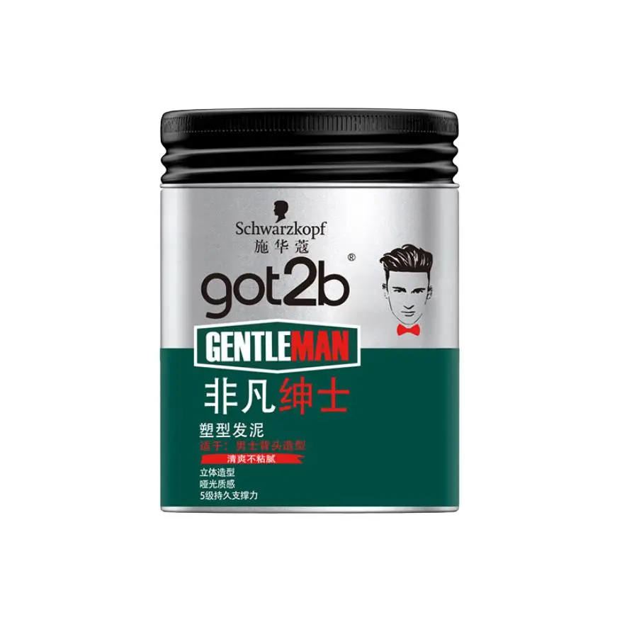 Shihuakou Got2b Extraordinary Gentleman воск для укладки с датчиком освещенности SCHWARZKOPF, Molding Hair Clay 100gD
Shihuakou Got2b Extraordinary Gentleman воск для укладки с датчиком освещенности SCHWARZKOPF, Molding Hair Clay 100gD