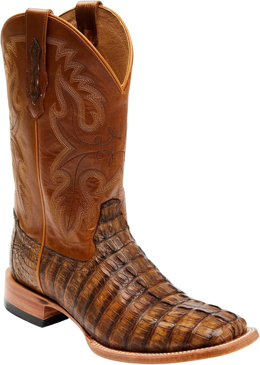 Мужские вестерн-башмаки Cody James из экзотической кожи каймана с широким квадратным носком - Becjsp21l11, коричневый
Мужские вестерн-башмаки Cody James из экзотической кожи каймана с широким квадратным носком - Becjsp21l11, коричневый