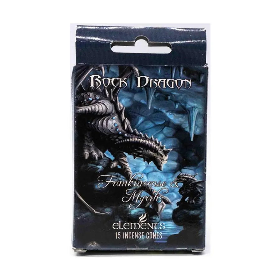 Конусы благовоний «Элементы» — Каменный дракон, ладан и мирра (15), Age of Dragons (Anne Stokes)
Конусы благовоний «Элементы» — Каменный дракон, ладан и мирра (15), Age of Dragons (Anne Stokes)