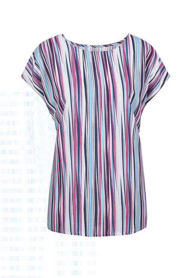 Короткий размер: блузка с принтом в полоску Goldner, мультиколор
Короткий размер: блузка с принтом в полоску Goldner, мультиколор