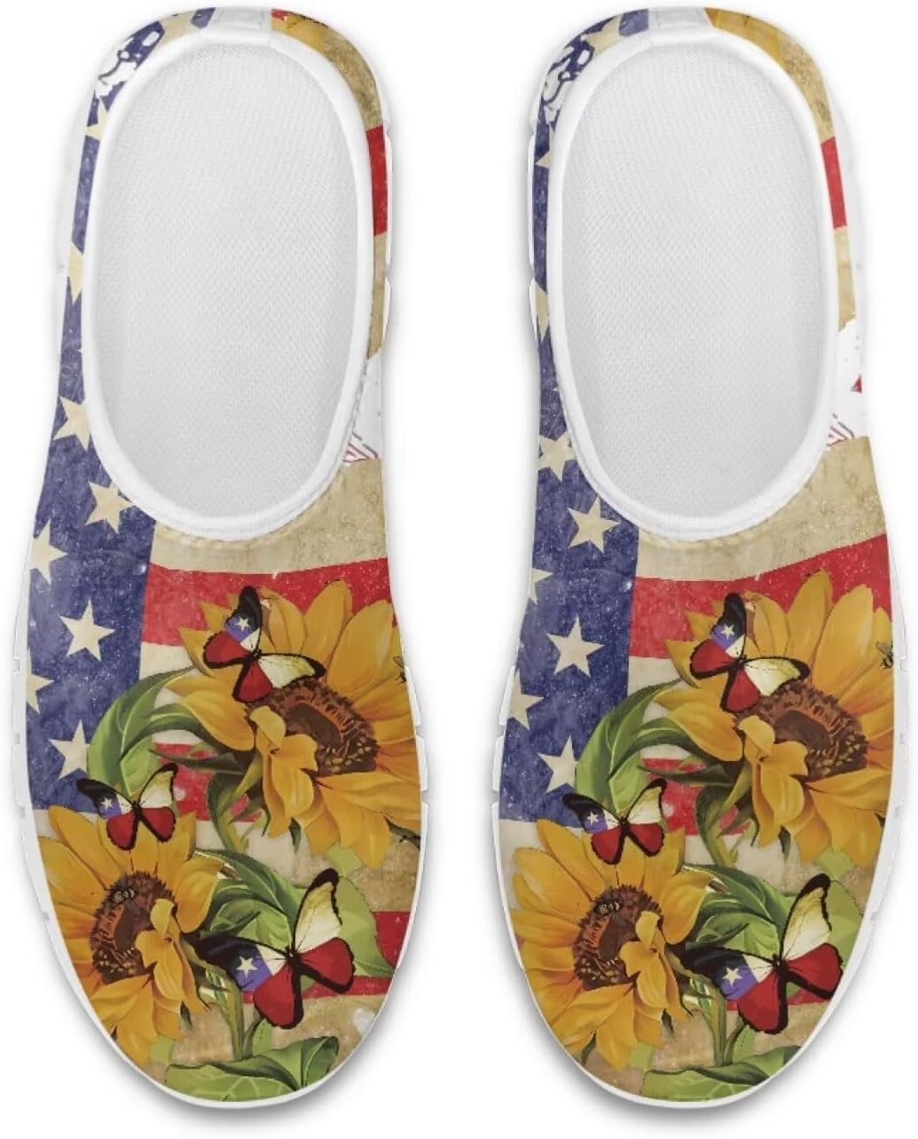 Кроссовки Chaqlinс перфорацией с американским флагом, унисекс, Sunflower Butterfly Usa Flag
Кроссовки Chaqlinс перфорацией с американским флагом, унисекс, Sunflower Butterfly Usa Flag