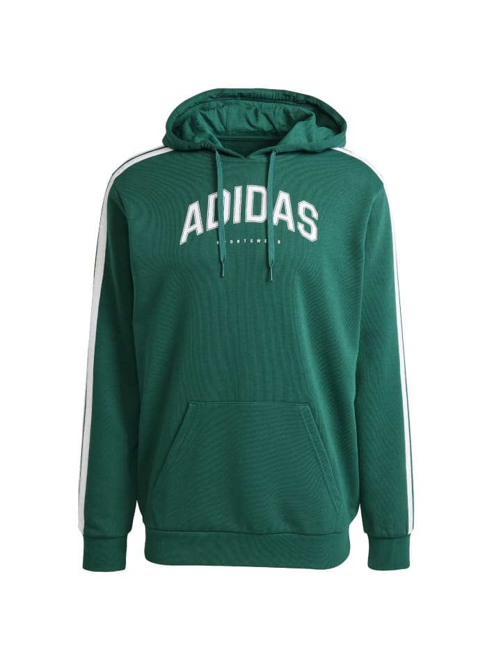 Худи в стиле колледжа зеленого цвета adidas
Худи в стиле колледжа зеленого цвета adidas