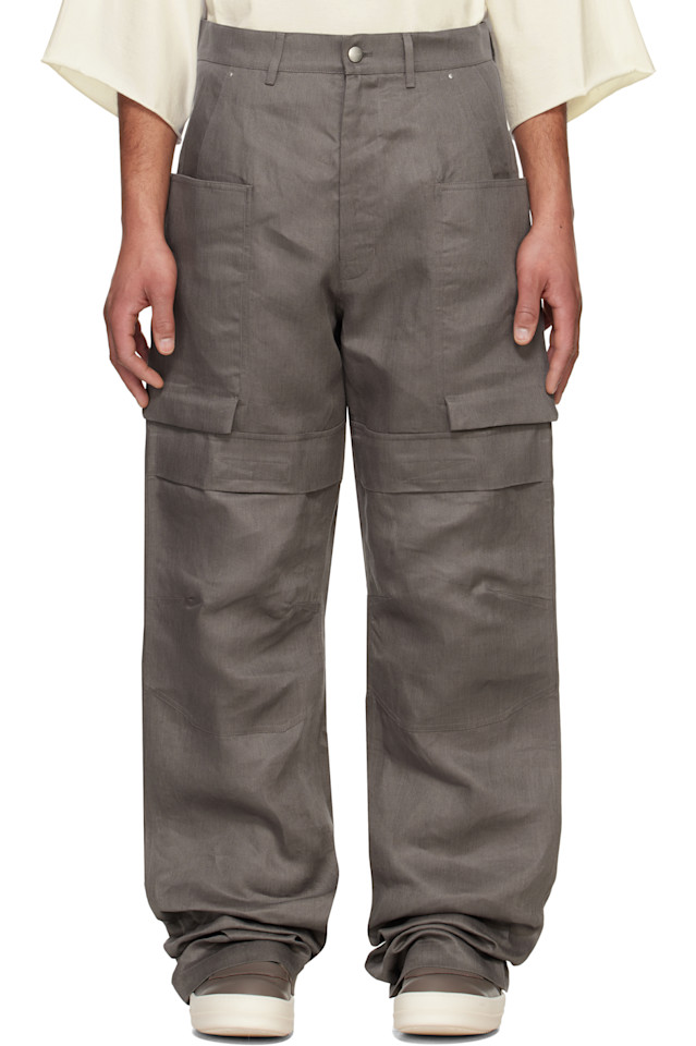 Грузовые штаны Hollywood stefan Rick Owens, цвет dust
Грузовые штаны Hollywood stefan Rick Owens, цвет dust