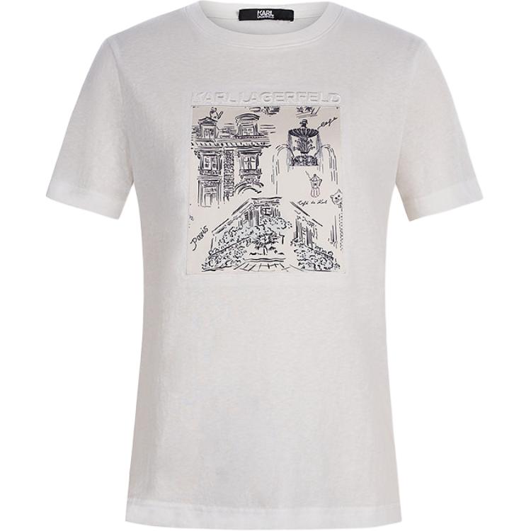 KARL LAGERFELD SS25 Regular T Shirt Women's KARL LAGERFELD / Karl Lagerfeld Jeans, Ecru, Бежевый, KARL LAGERFELD SS25 Regular T Shirt Women's KARL LAGERFELD / Karl Lagerfeld Jeans, Ecru
KARL LAGERFELD SS25 Regular T Shirt Women's KARL LAGERFELD / Karl Lagerfeld Jeans, Ecru, Бежевый, KARL LAGERFELD SS25 Regular T Shirt Women's KARL LAGERFELD / Karl Lagerfeld Jeans, Ecru