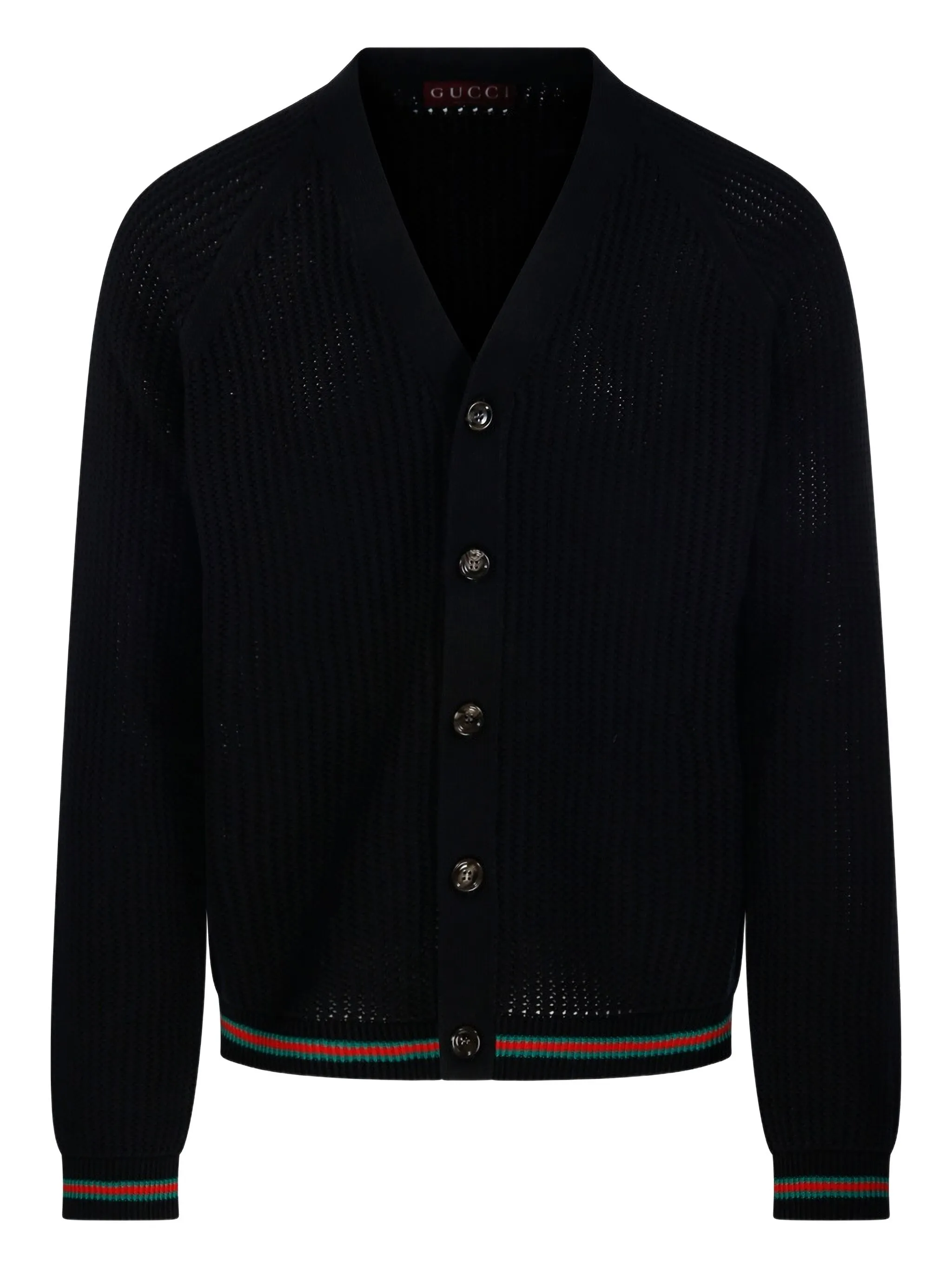 Кардиган в рубчик Gucci, черный
Кардиган в рубчик Gucci, черный