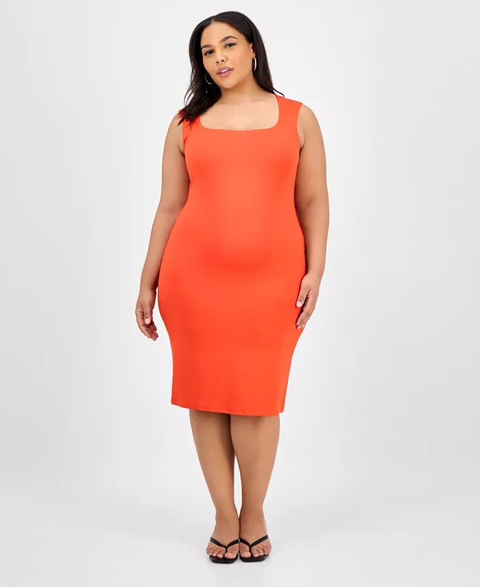 Модное платье-майка больших размеров Bar III, красный
Модное платье-майка больших размеров Bar III, красный