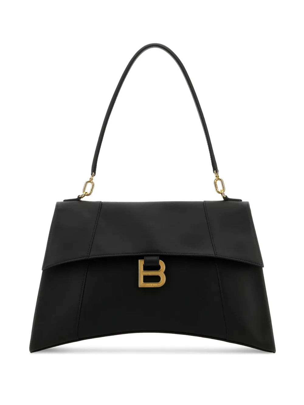 Мягкая сумка через плечо «Песочные часы» среднего размера BALENCIAGA, черный 
Мягкая сумка через плечо «Песочные часы» среднего размера BALENCIAGA, черный