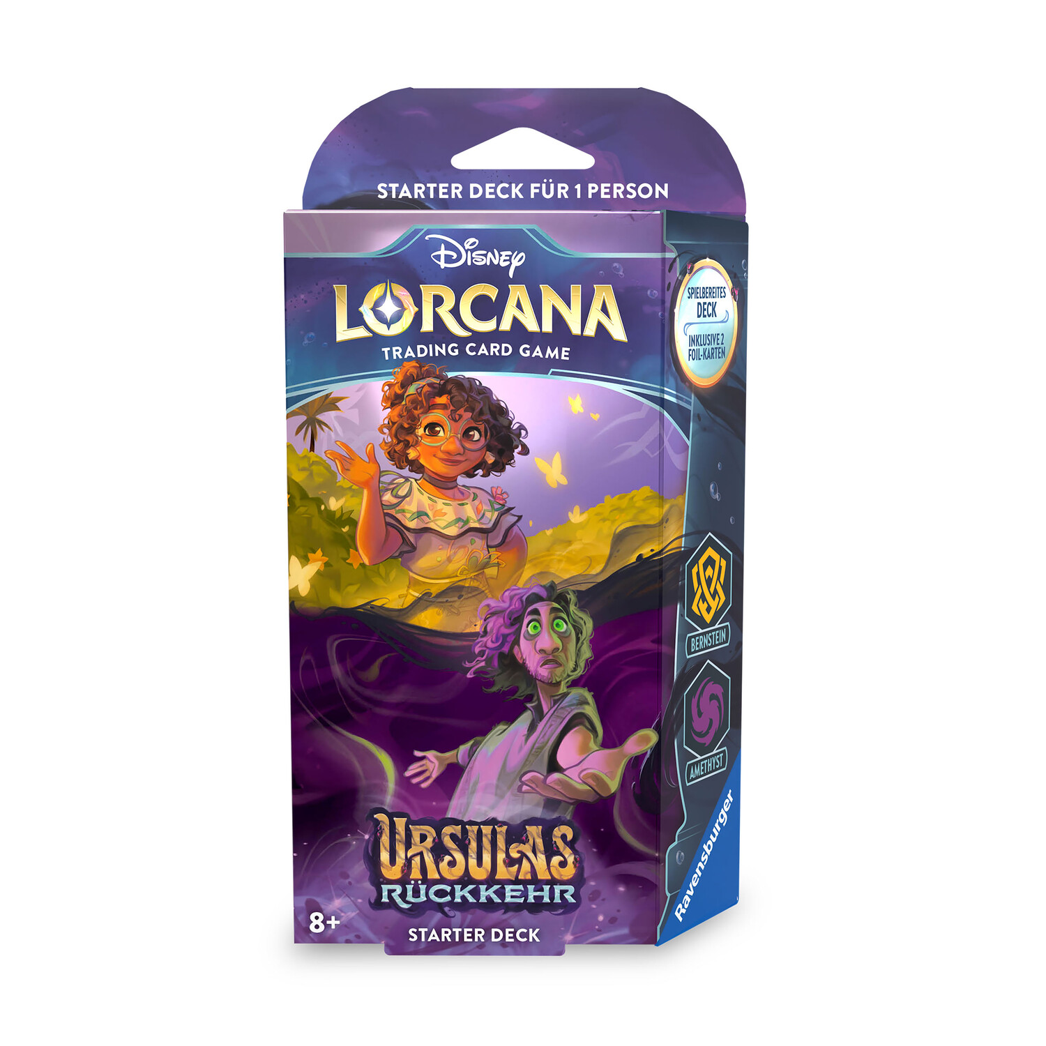 Стартовый набор Disney Lorcana Янтарь и аметист — коллекционная карточная игра Возвращение Урсулы
Стартовый набор Disney Lorcana Янтарь и аметист — коллекционная карточная игра Возвращение Урсулы