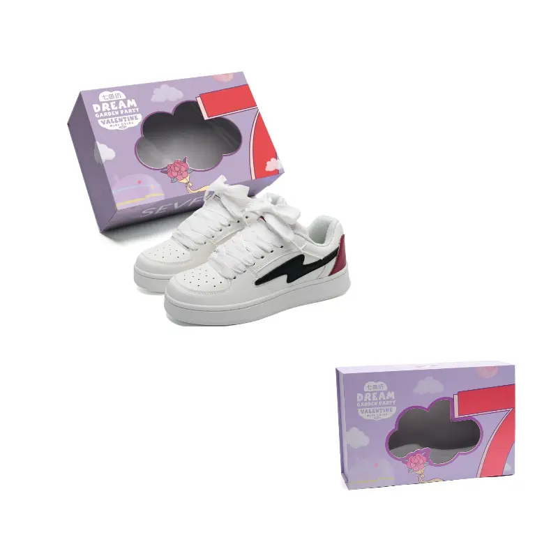 7 SEVFUN Износостойкие и легкие низкие скейтерские кроссовки унисекс в коробке белый черный красный, цвет White Black Red
7 SEVFUN Износостойкие и легкие низкие скейтерские кроссовки унисекс в коробке белый черный красный, цвет White Black Red