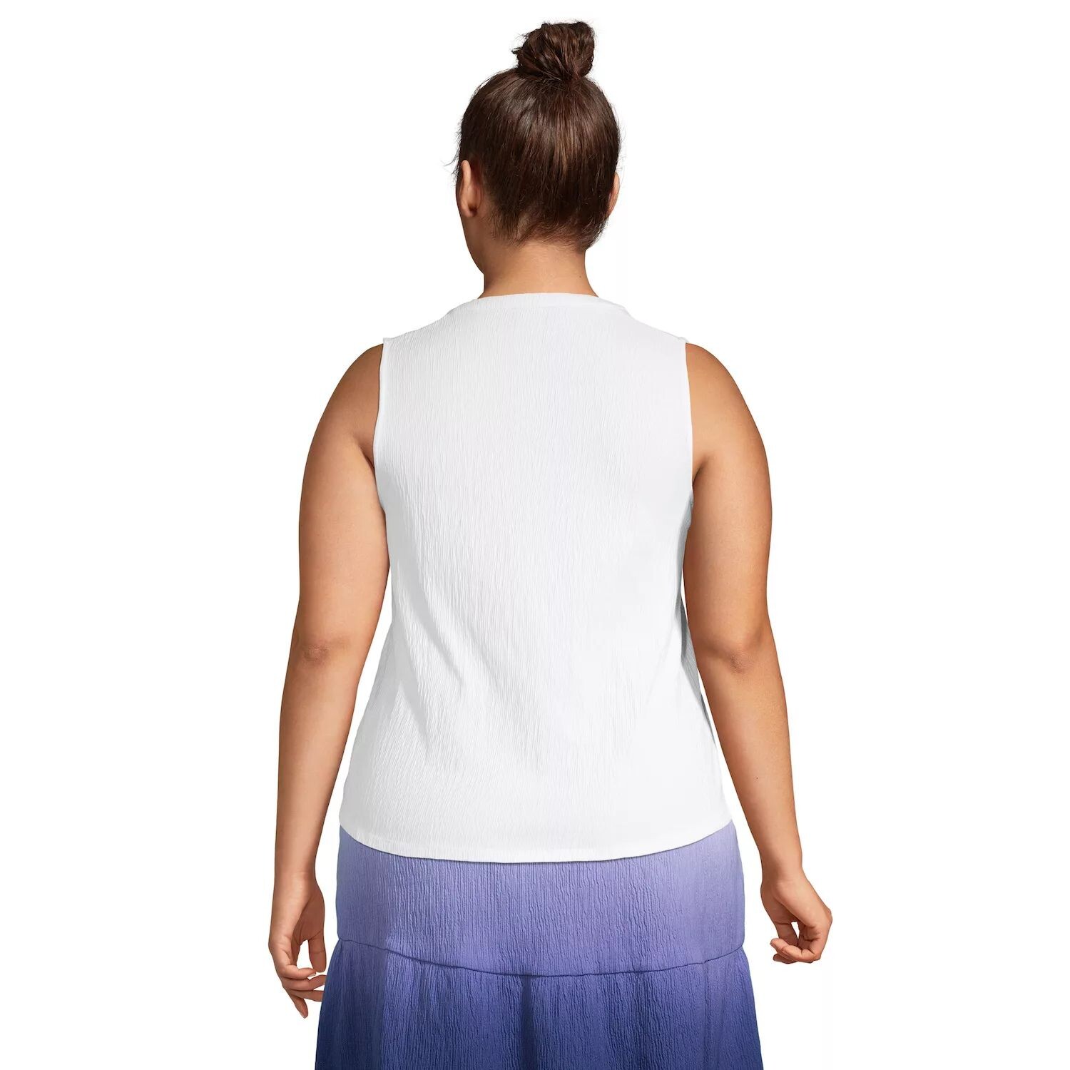 Майка больших размеров с мятыми пуговицами спереди Lands' End Lands' End
Майка больших размеров с мятыми пуговицами спереди Lands' End Lands' End