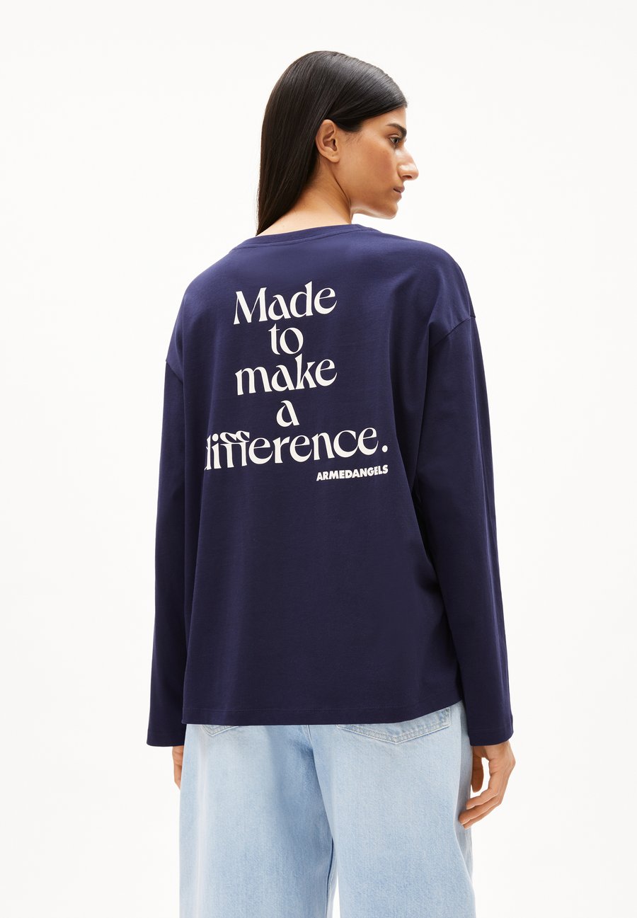 Топ ARMEDANGELS FIETAA DIFFERENCE, Tinted Navy/Blue
Топ ARMEDANGELS FIETAA DIFFERENCE, Tinted Navy/Blue