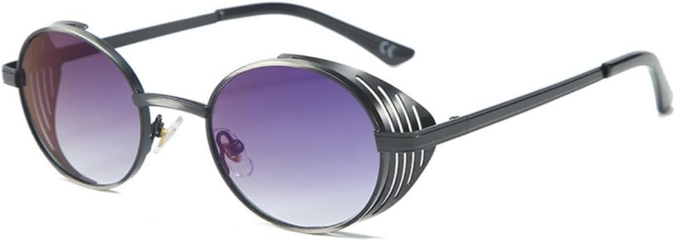 Овальные панк-винтажные солнцезащитные очки для женщин и мужчин, круглые солнцезащитные очки для женщин в стиле стимпанк, ретро-очки с защитой от УФ-излучения UV400 generic, 4
Овальные панк-винтажные солнцезащитные очки для женщин и мужчин, круглые солнцезащитные очки для женщин в стиле стимпанк, ретро-очки с защитой от УФ-излучения UV400 generic, 4