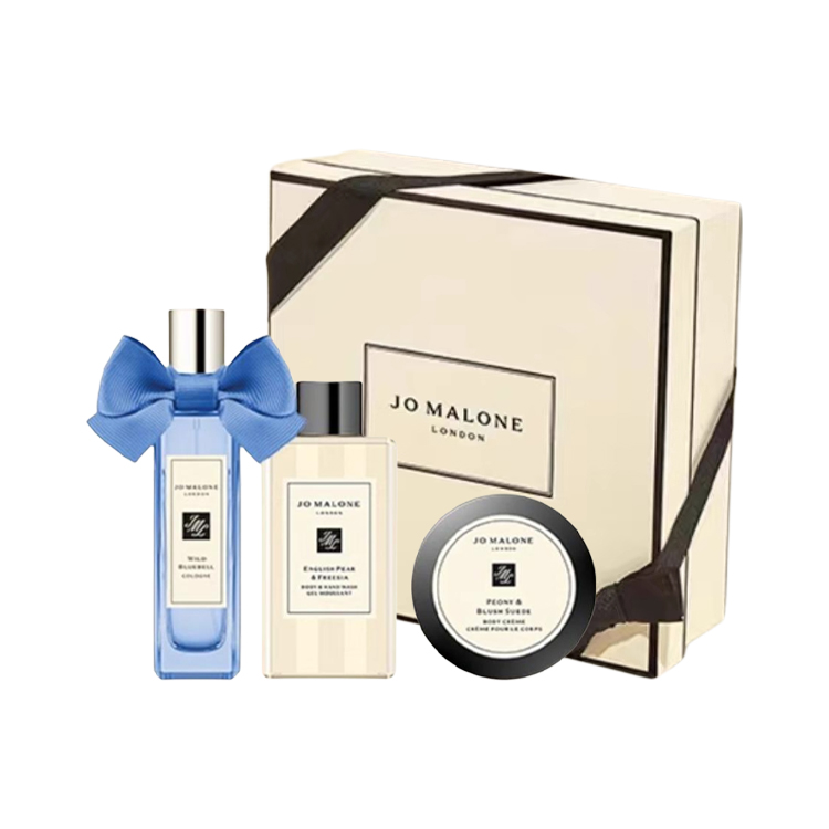 Jo Malone London Zumalong Limited Blue Bell аромат парфюмерный набор для тела туалетная вода Persimmon White Musk 30мл+50мл+100мл
Jo Malone London Zumalong Limited Blue Bell аромат парфюмерный набор для тела туалетная вода Persimmon White Musk 30мл+50мл+100мл
