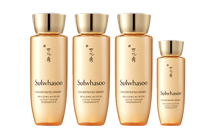 Royal Time Ginseng питательный набор образцов увлажняющей воды 40мл*3+25мл Sulwhasoo
Royal Time Ginseng питательный набор образцов увлажняющей воды 40мл*3+25мл Sulwhasoo