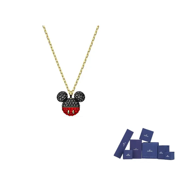 Микки и Минни с искусственными кристаллами золотая цепочка на ключицу для женщин Swarovski
Микки и Минни с искусственными кристаллами золотая цепочка на ключицу для женщин Swarovski