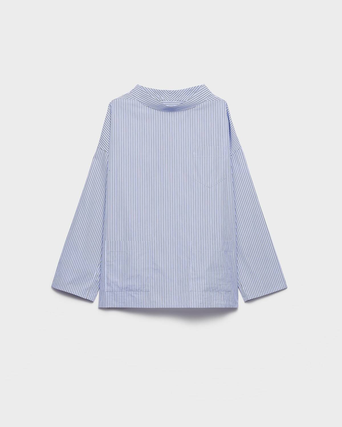 Хлопковая рубашка Prada, голубой
Хлопковая рубашка Prada, голубой