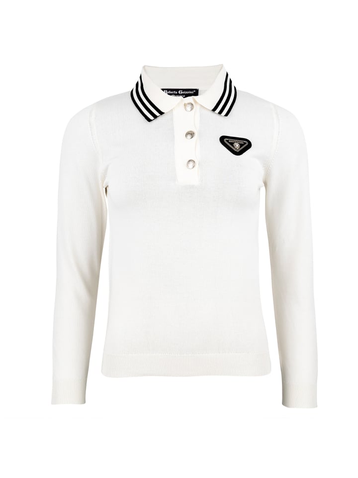 Вязаный свитер цвета кремовый Roberto Geissini
Вязаный свитер цвета кремовый Roberto Geissini