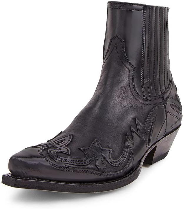 Мужские ковбойские ботинки CWHXLYNV с остроконечным носком, вышивкой, средней длины, Челси, ботинки до щиколотки, черный
Мужские ковбойские ботинки CWHXLYNV с остроконечным носком, вышивкой, средней длины, Челси, ботинки до щиколотки, черный