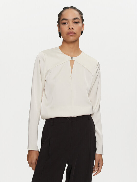 Блуза стандартного кроя Calvin Klein, экрю
Блуза стандартного кроя Calvin Klein, экрю