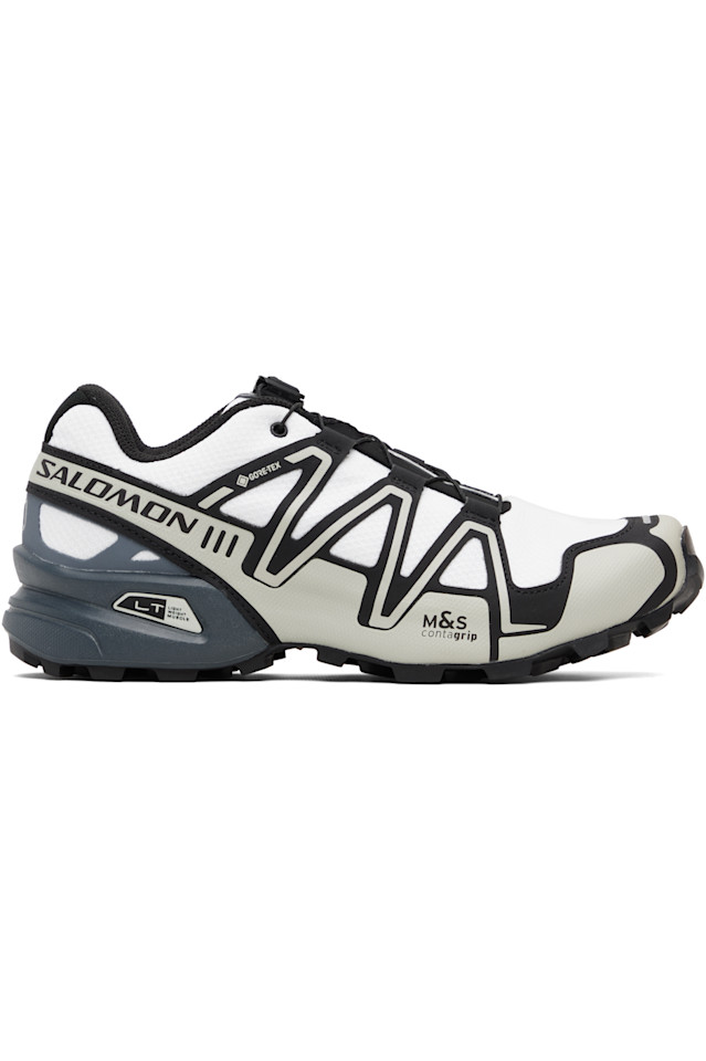 Salomon Черно-Белые кроссовки Speedcross 3 Gore-Tex
Salomon Черно-Белые кроссовки Speedcross 3 Gore-Tex