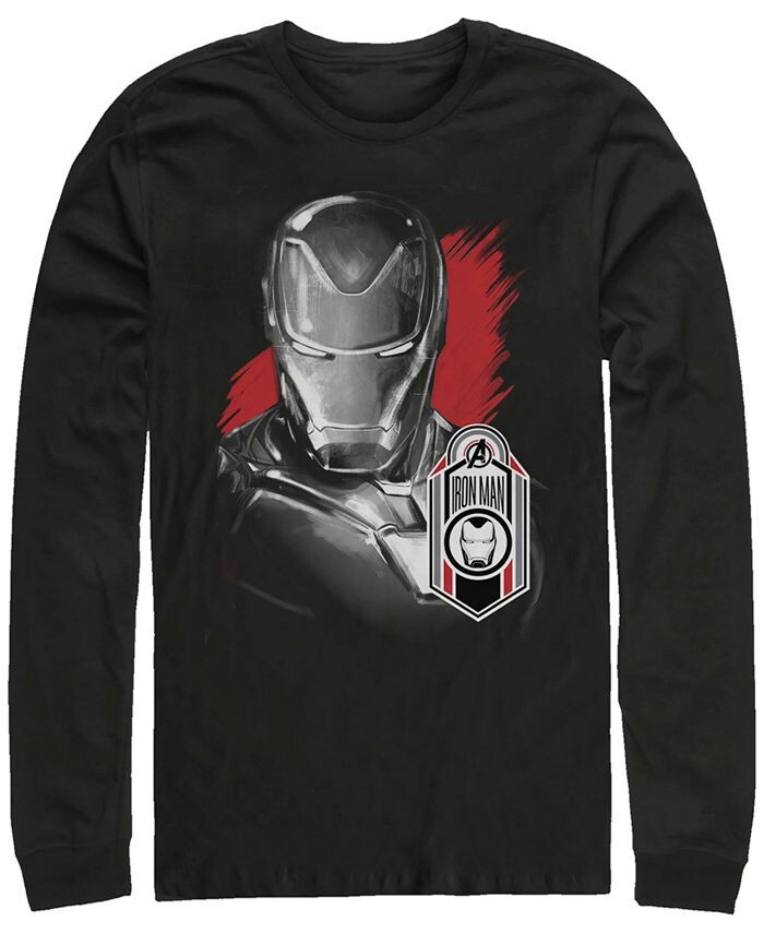 Мужская футболка с логотипом Marvel Avengers Endgame Iron Man и длинным рукавом Fifth Sun, черный
Мужская футболка с логотипом Marvel Avengers Endgame Iron Man и длинным рукавом Fifth Sun, черный