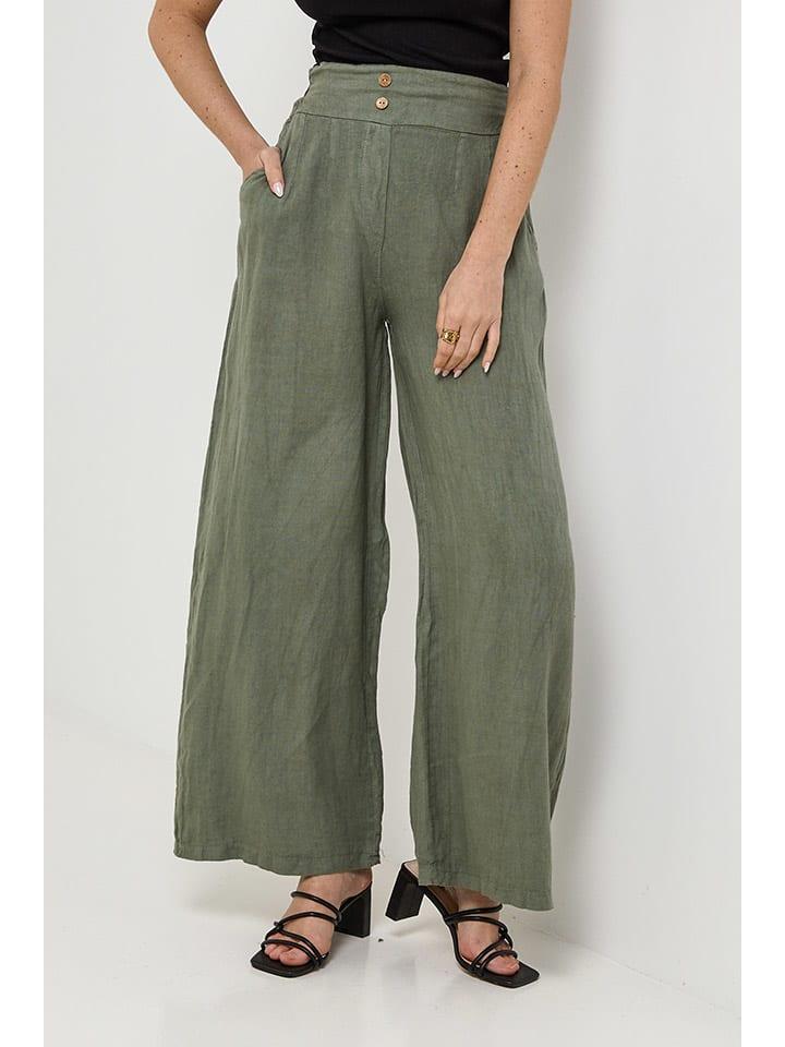 Тканевые брюки Rodier Lin, хаки
Тканевые брюки Rodier Lin, хаки