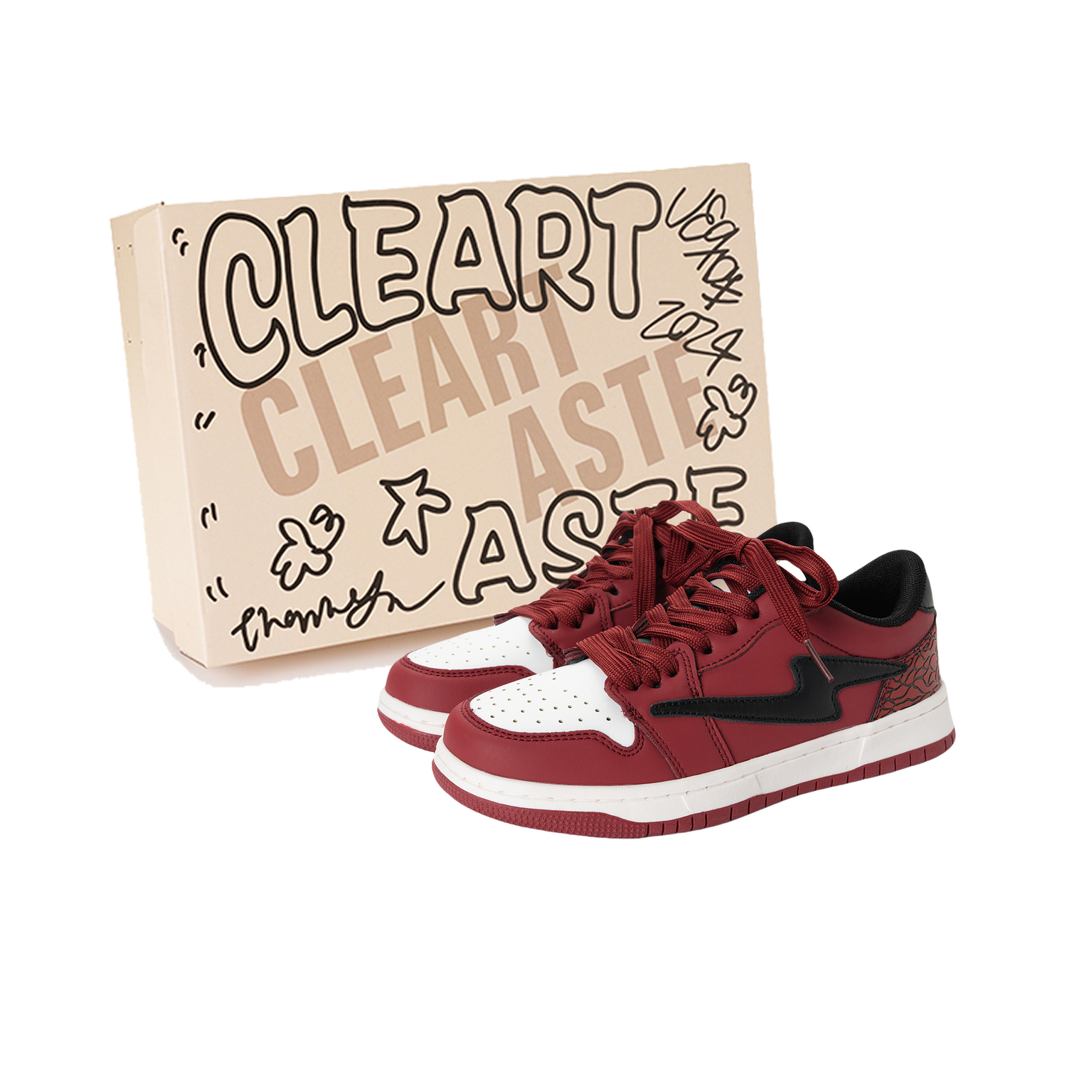 CLEARTASTE Прочные легкие и дышащие лоу-топ скейтборд кроссовки унисекс бордовые, цвет Burgundy
CLEARTASTE Прочные легкие и дышащие лоу-топ скейтборд кроссовки унисекс бордовые, цвет Burgundy