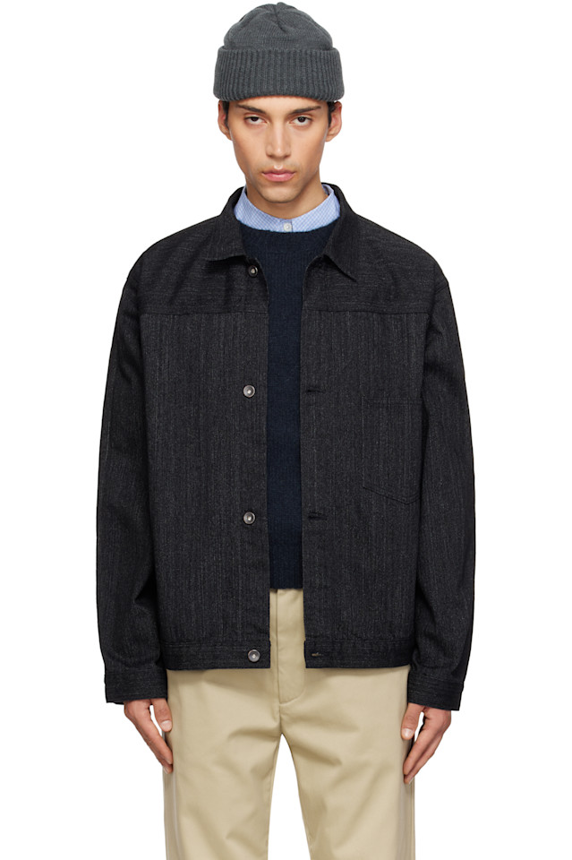 Короткая джинсовая куртка Nanamica, черный
Короткая джинсовая куртка Nanamica, черный