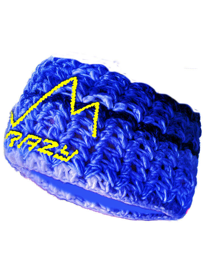 Повязка на голову Crazy Norge, синий
Повязка на голову Crazy Norge, синий