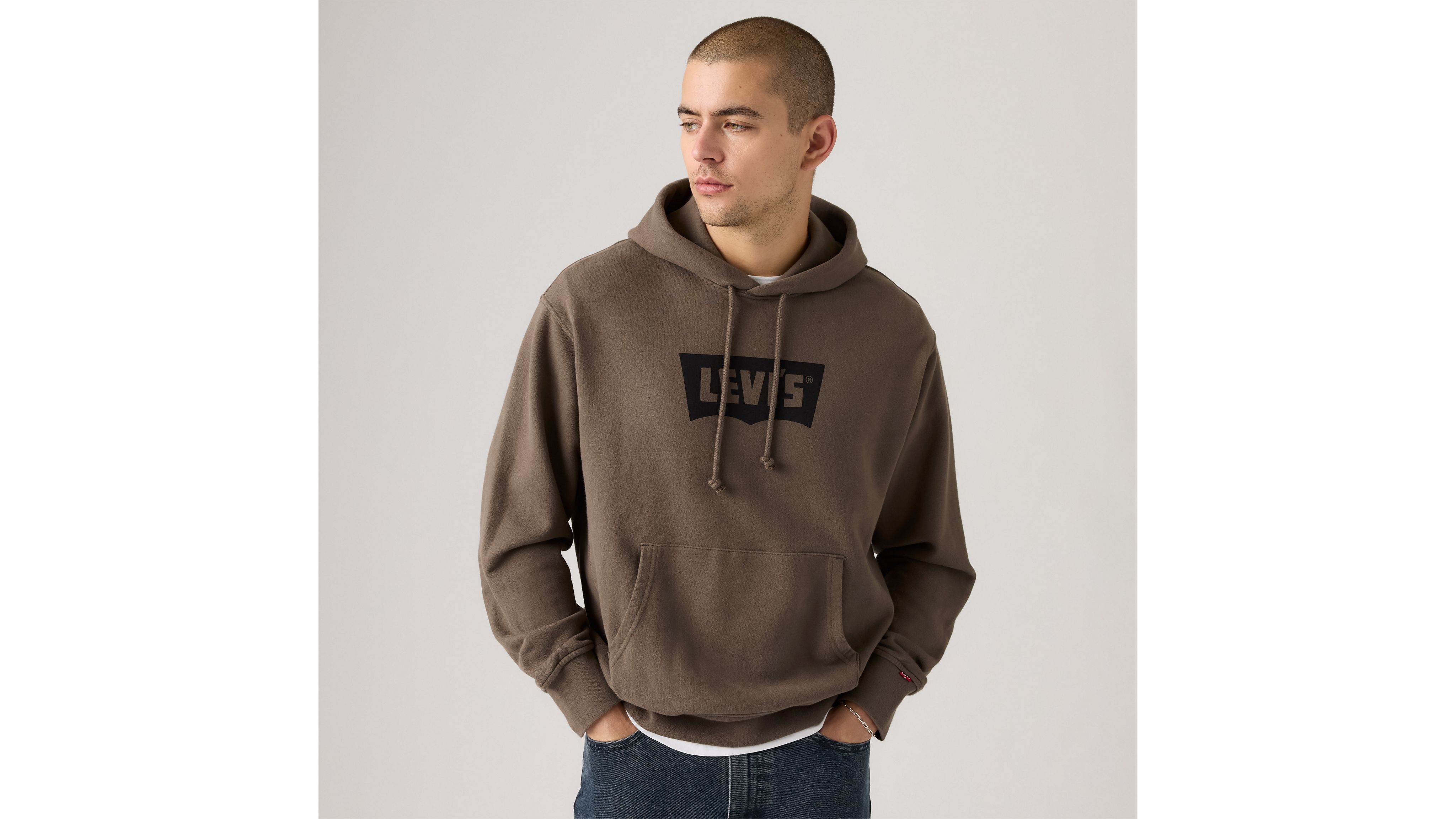 Аутентичная толстовка с капюшоном Levi's, Khaki Green - Green
Аутентичная толстовка с капюшоном Levi's, Khaki Green - Green