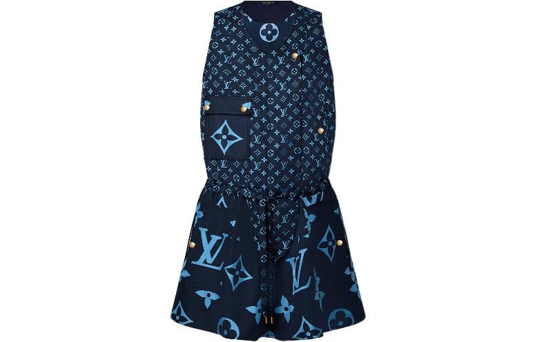 LOUIS VUITTON Женское платье без рукавов, цвет Blue
LOUIS VUITTON Женское платье без рукавов, цвет Blue